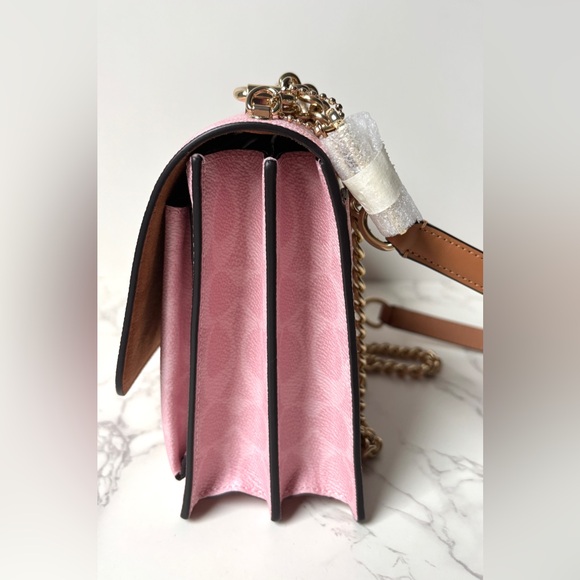 New Coach Limited Edition Klare Crossbody Shoulder Bag Powder Pink 2026 Release - Picture 6 of 17